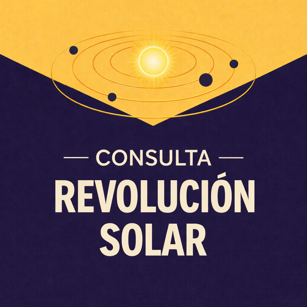 CONSULTA DE REVOLUCIÓN SOLAR
